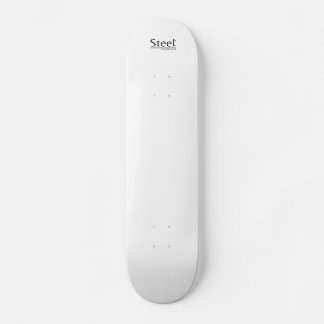 Planche Blanche Steel-Skateboard Mini Skateboard Bräda 18,5 Cm