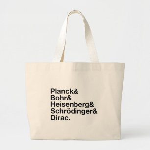 Planck & Bohr & Heisenberg & Schrödinger & Dirac Jumbo Tygkasse