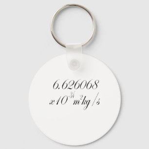 Planckkonstant Nyckelring
