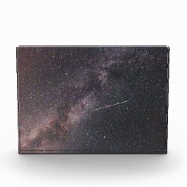 Plane crossing the Milky Way (2024)