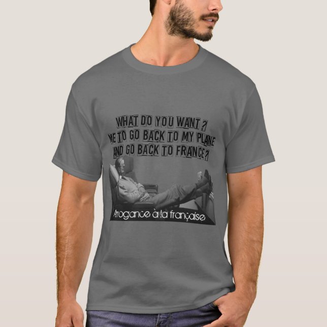 PLANE rolig T Shirt (Framsida)