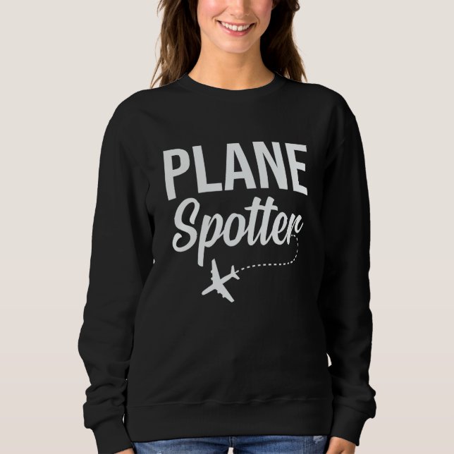 Plane Spotter Pilot Airplane Plane Aviation  10 T Shirt (Framsida)