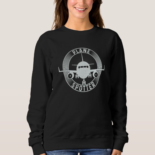 Plane Spotter Pilot Airplane Plane Aviation  1 T Shirt (Framsida)