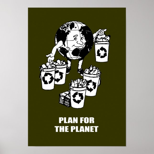 PLANEN FÖR PLANET POSTER (Framsidan)