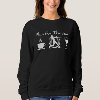 Planen för Vin-softball-softball-softball för kaff T Shirt