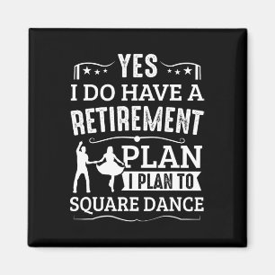 Planen från Square Dance Pension till Square Dance Magnet