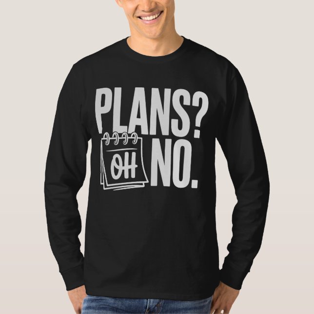 Planer - Åh Nej T Shirt (Framsida)