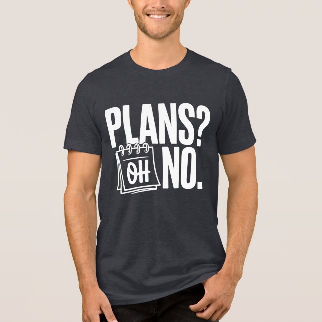 Planer - Åh Nej T Shirt (Framsida)