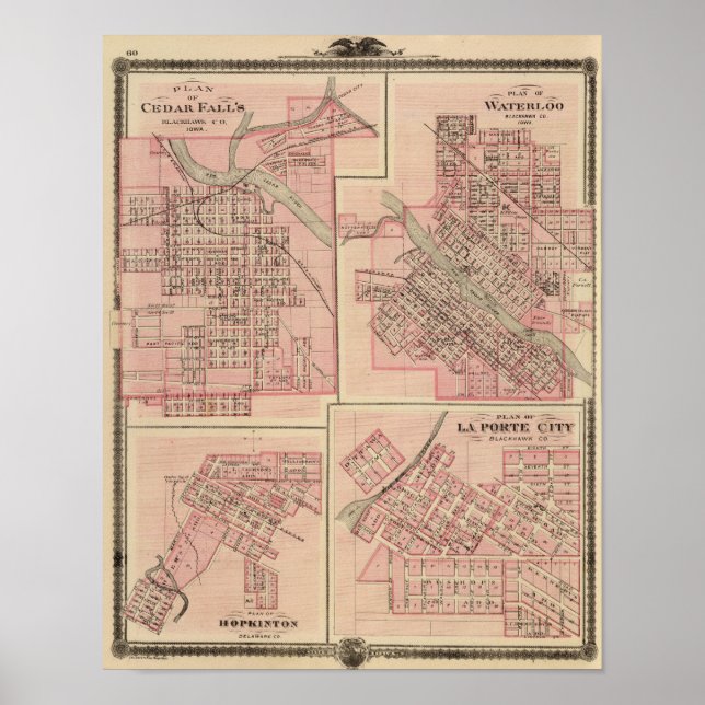 Planer för Cedar Falls 2 Poster (Framsidan)