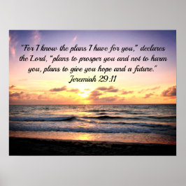 PLANER FÖR EN HOPPNING OCH ETT FRAMTIDA JEREMIAH 2 POSTER