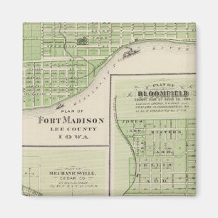 Planer för Fort Madison Magnet