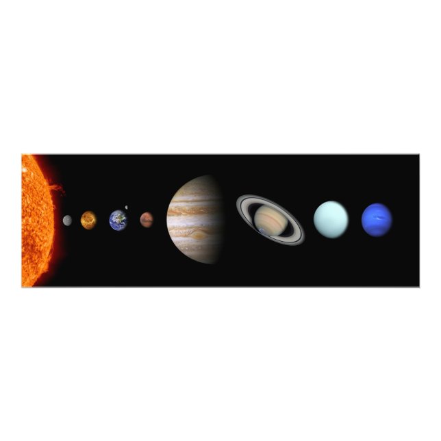PLANER FÖR fotoutskrift AV SOLAR SYSTEM-Anpassning Fototryck (Framsidan)