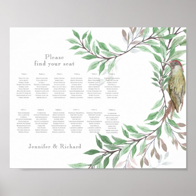 Planer för trädbeläggning poster (Framsidan)