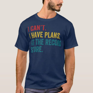 Planer på posterarkivet, den berömda vinyllp-insam t shirt