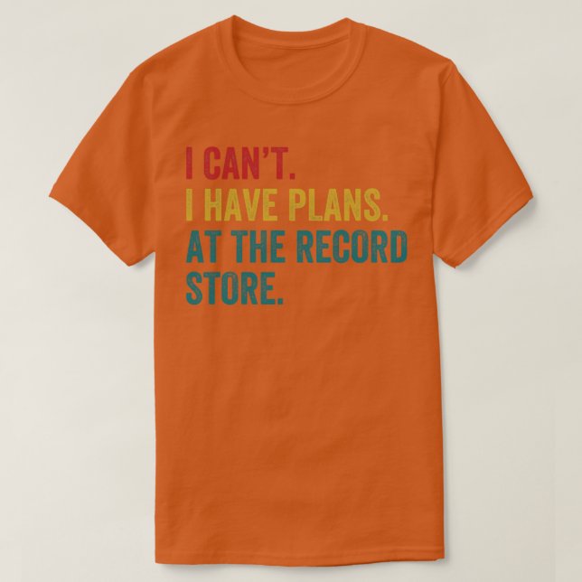 Planer på posterarkivet, den berömda vinyllp-insam t shirt (Design framsida)