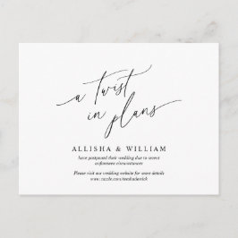 Planer, uppskjutning av bröllopsinbjudan vykort