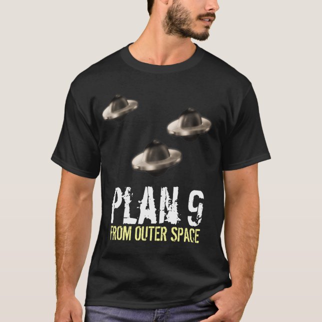 Planera 9 från gåvan för rymdenfilmskjortan tee (Framsida)