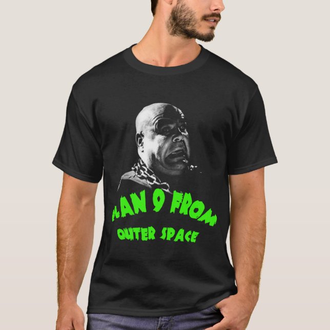 Planera 9 från rymden tee shirt (Framsida)