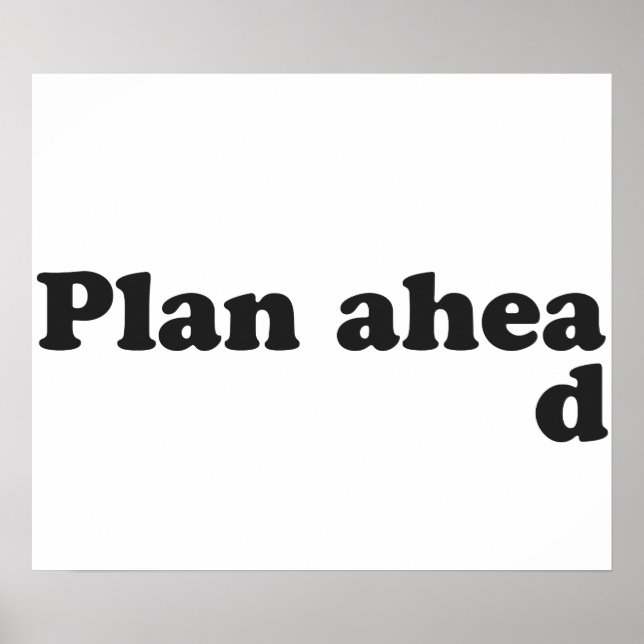 Planera alltid framåt poster (Framsidan)