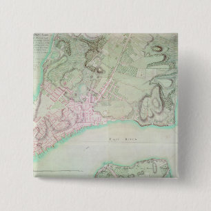 Planera av New York, 1776 Knapp