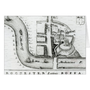 Planera av Rochester Hälsningskort