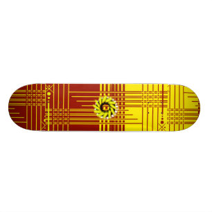 Planera B-/Sundjävulen Old School Skateboard Bräda 21,6 Cm