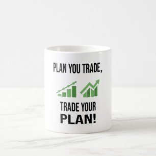 Planera din handel, handla med din plan kaffemugg