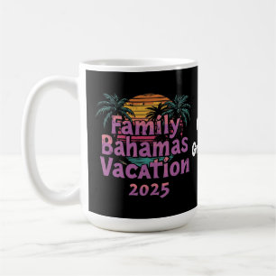 Planera din ultimata familjs Bahamas Vacation 2025 Kaffemugg
