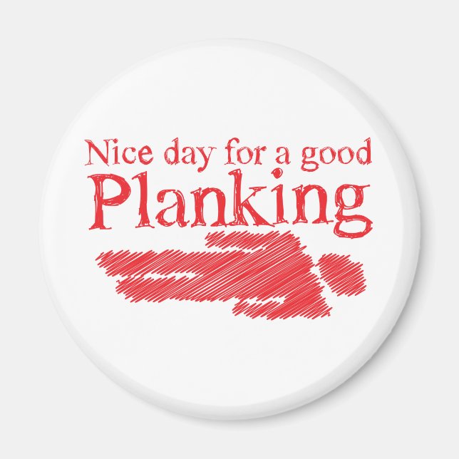 PLANERA en trevlig dag för en bra Magnet (Framsidan)