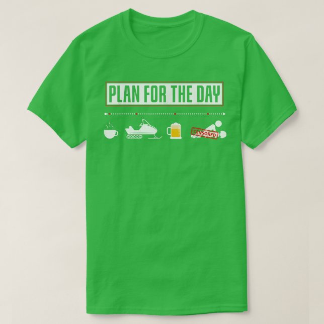 Planera för dagens roliga snörörliga t shirt (Design framsida)