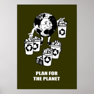 PLANERA FÖR PLANET POSTER