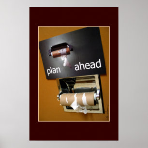 Planera framåt! poster