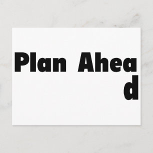 Planera framåt vykort