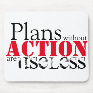 Planera handlingen Mousepad Musmatta