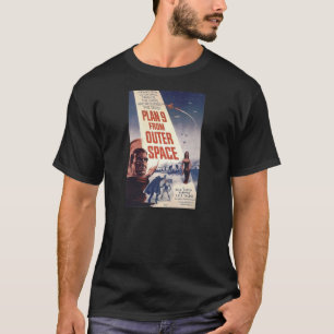 Planera nio från rymden ", t shirt