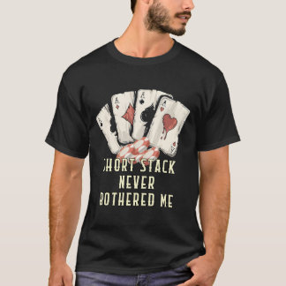 Planera Noga Vinn Storslaget Spelare Poker Speland T Shirt