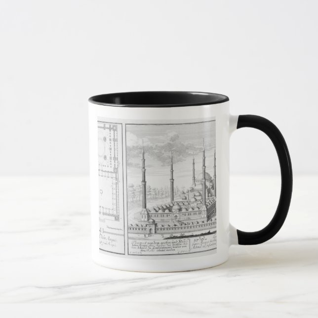 Planera och beskåda av blåttmoskén (1609-16), mugg (Höger)