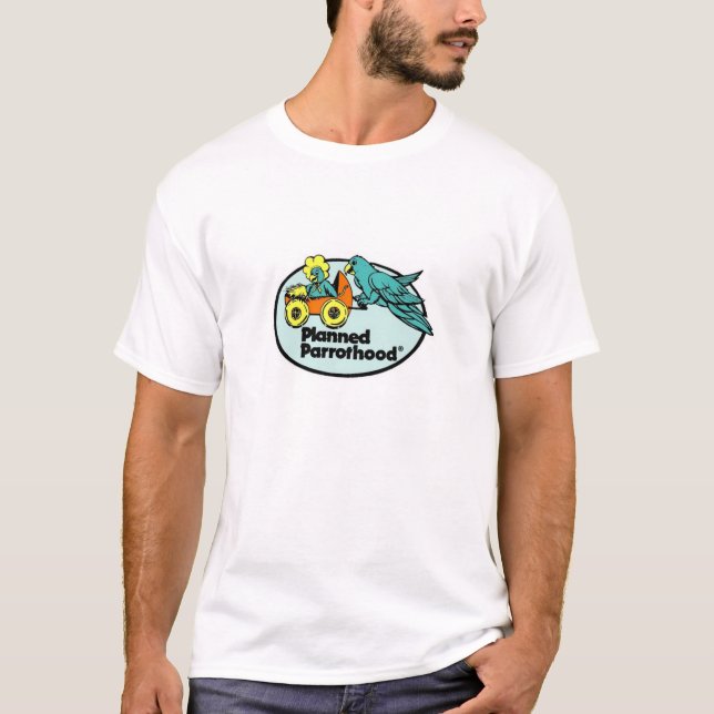 Planerade Parrothood® T-shirt (Framsida)