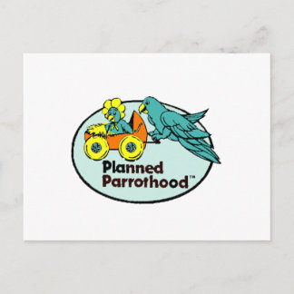 Planerade Parrothood® Vykort