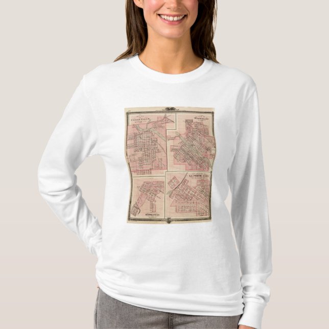 Planerar av Cedar Falls 2 Tee Shirt (Framsida)