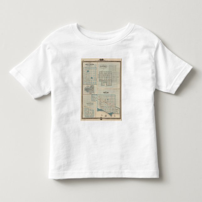 Planerar av Sioux forar, Onawa, storm sjön, Newell T Shirt (Framsida)