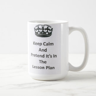 Planerar den lugnaa kursen för behållan kaffemugg