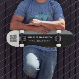 Planerare med QR-kod Mini Skateboard Bräda 18,5 Cm