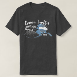 Planering av Alaska Vacation Cruise T Shirt