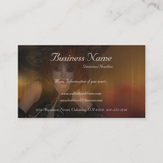 Planering av fallskärmsutfall 1 Affärskort Visitkort (Framsida)