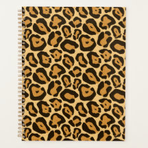 Planering av leopard på djur