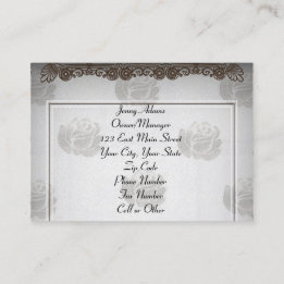 Planering av party visitkort