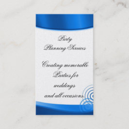 Planering av party visitkort