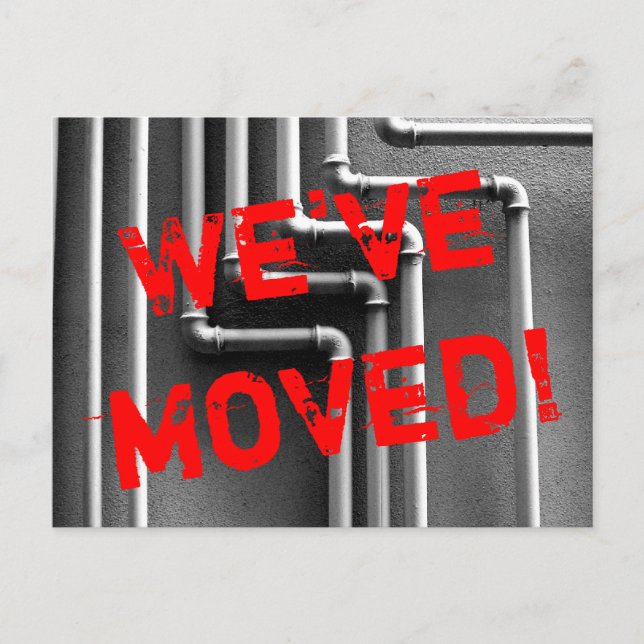 Planering av rörledningar för flytta av vykort (Framsida)