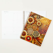 Planering med Honeycomb och Blommigt Design